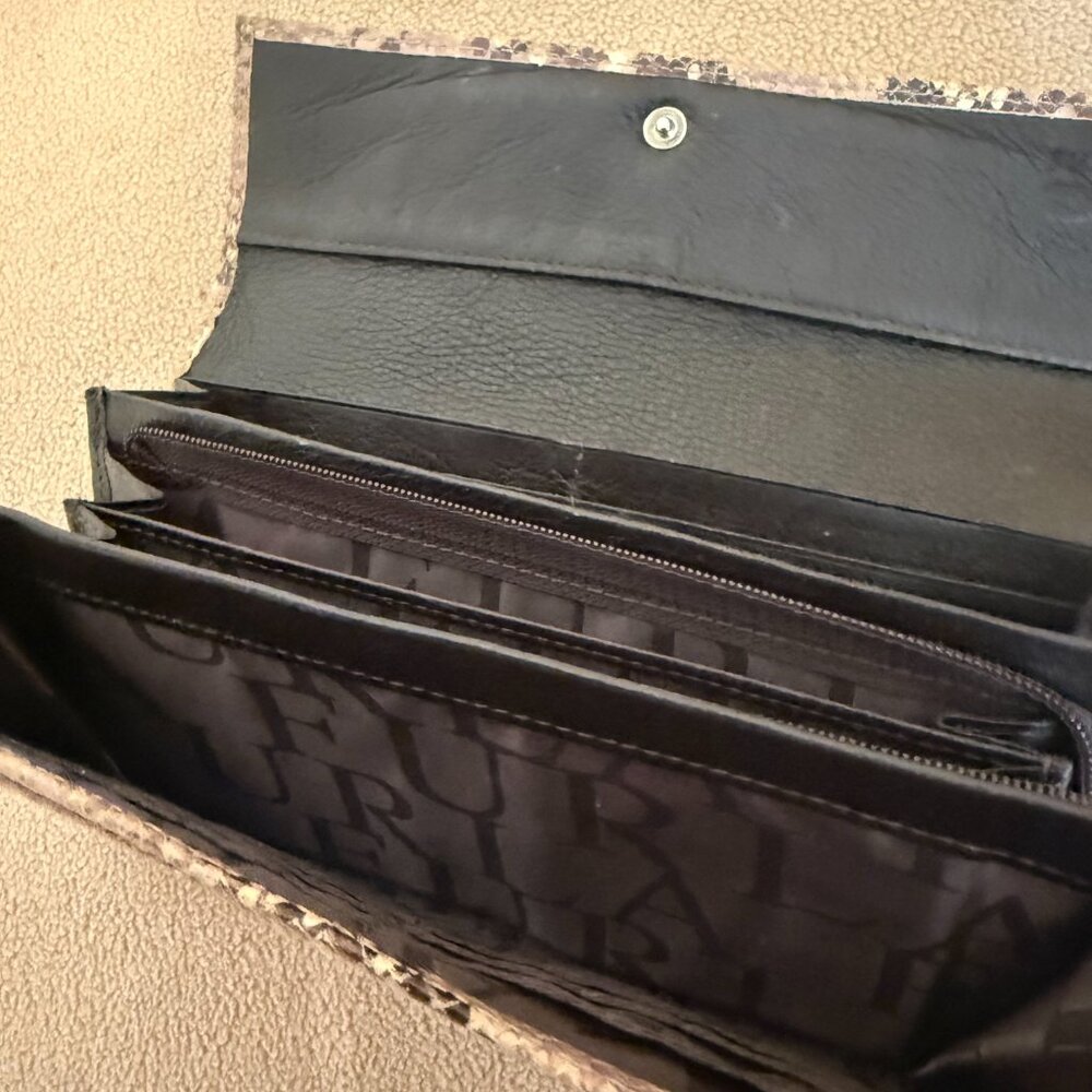 Furla Python Style Leather wallet - image 2